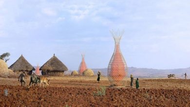 Warka Water: una torre che produce acqua grazie all'aria