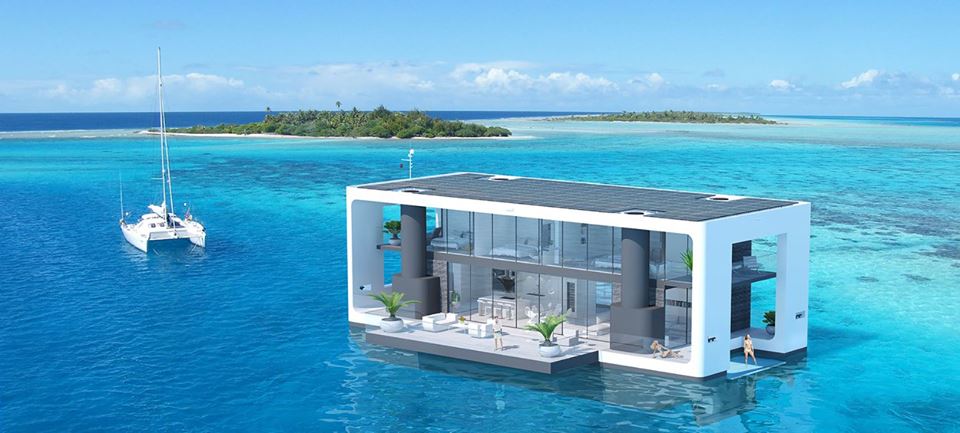 La casa del futuro è galleggiante ed ecosostenibile