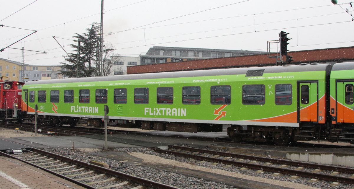 Arriva Flixtrain: la linea low-cost di Flixbus dalla strada alle rotaie