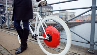 E-bike: da Copenaghen un dispositivo che trasforma le bici in elettriche