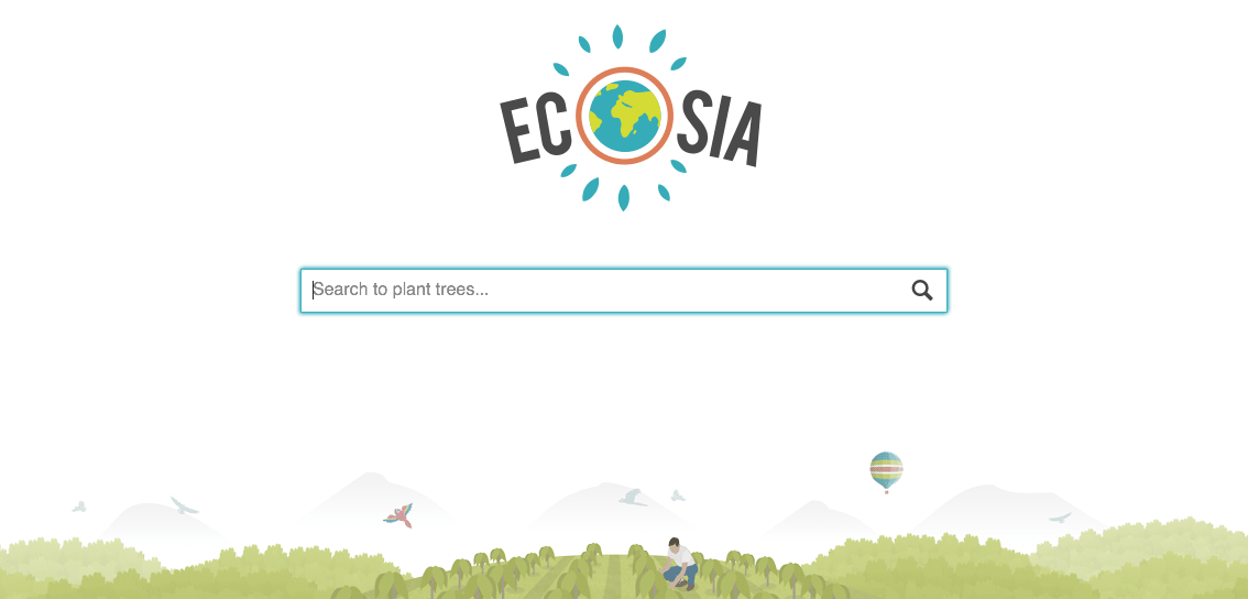 Cresce Ecosia, il motore di ricerca che pianta alberi