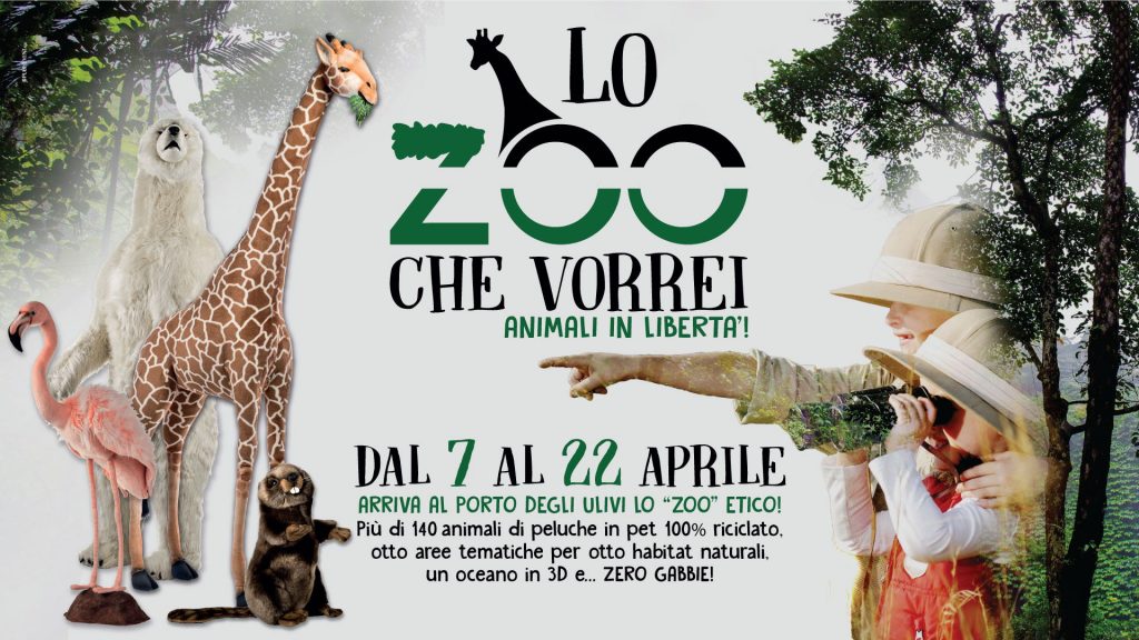 Lo zoo che vorrei: nasce il primo zoo etico con animali di peluche