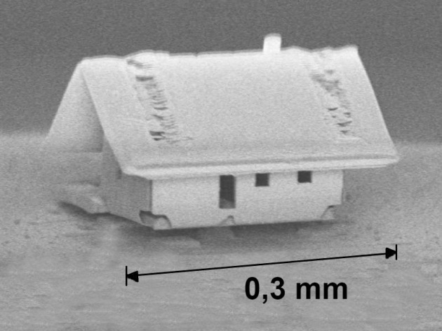 La casa più piccola al mondo costruita con la nanotecnologia