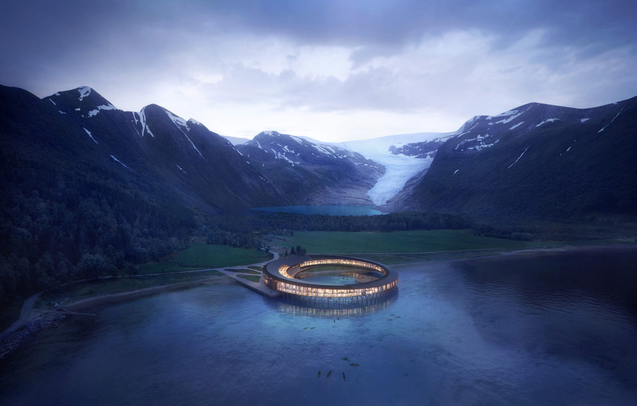 Un albergo a energia positiva nel cuore del circolo polare artico