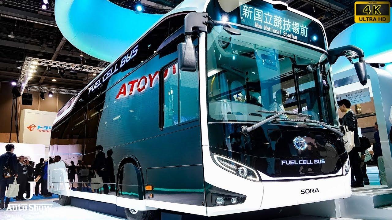 Toyota lancia Sora, il primo autobus alimentato a idrogeno