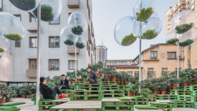 Urban Bloom, il giardino urbano di fiori veri e piante artificiali