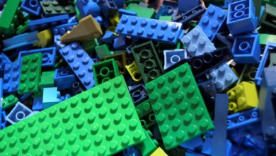 studio Lego effetti plastica in mare