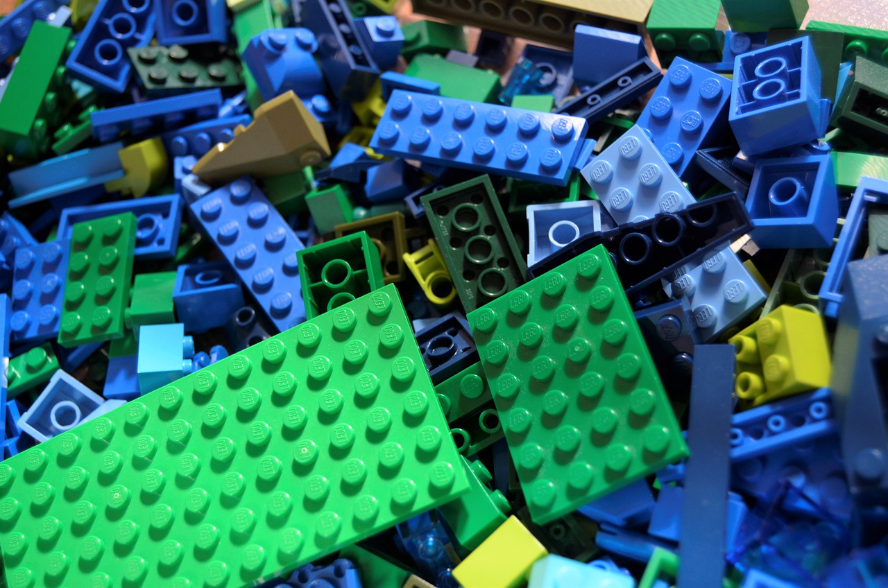studio Lego effetti plastica in mare