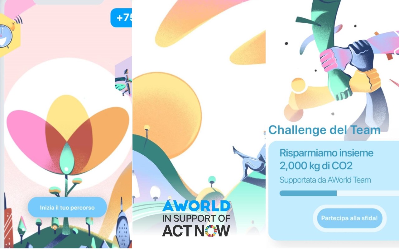 App AWorld ONU Cop26 attività sostenibili