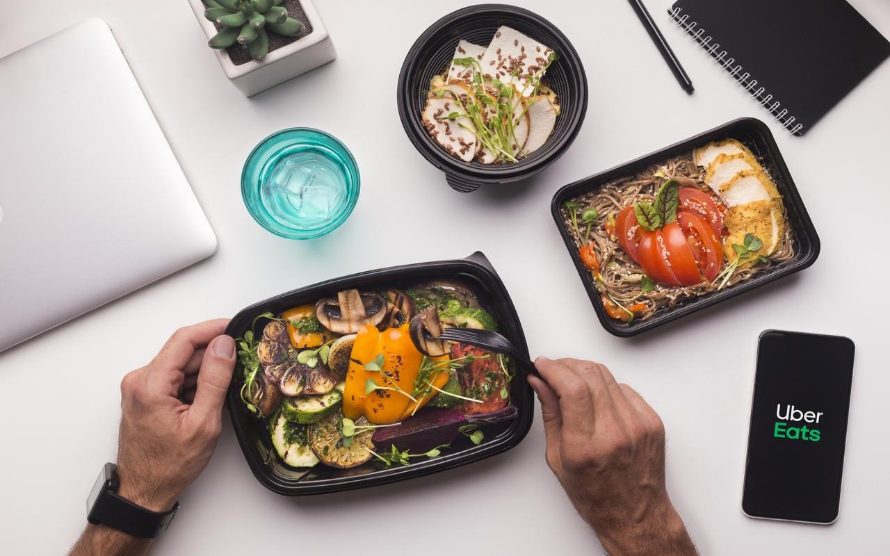 Uber Eats città vegane