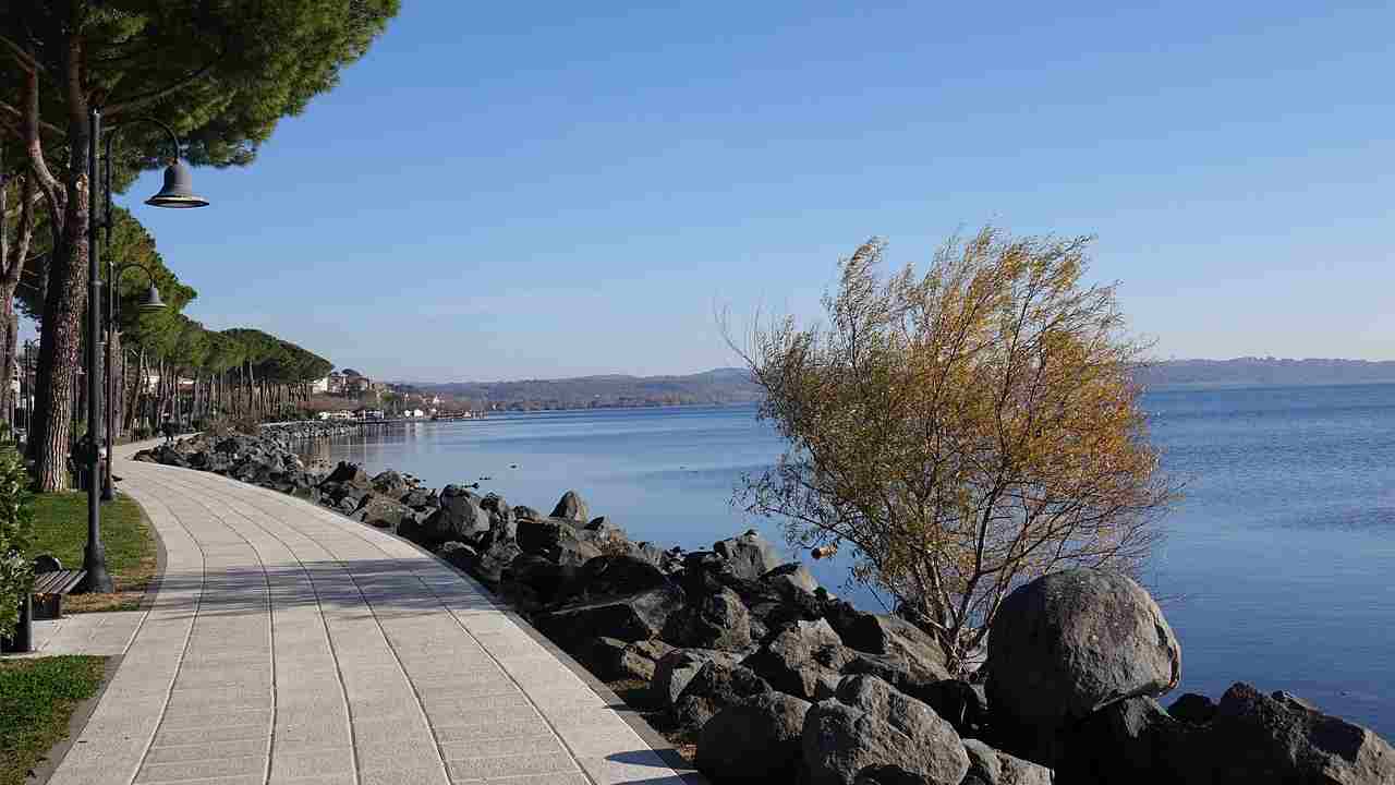 siccità Lago di Bracciano