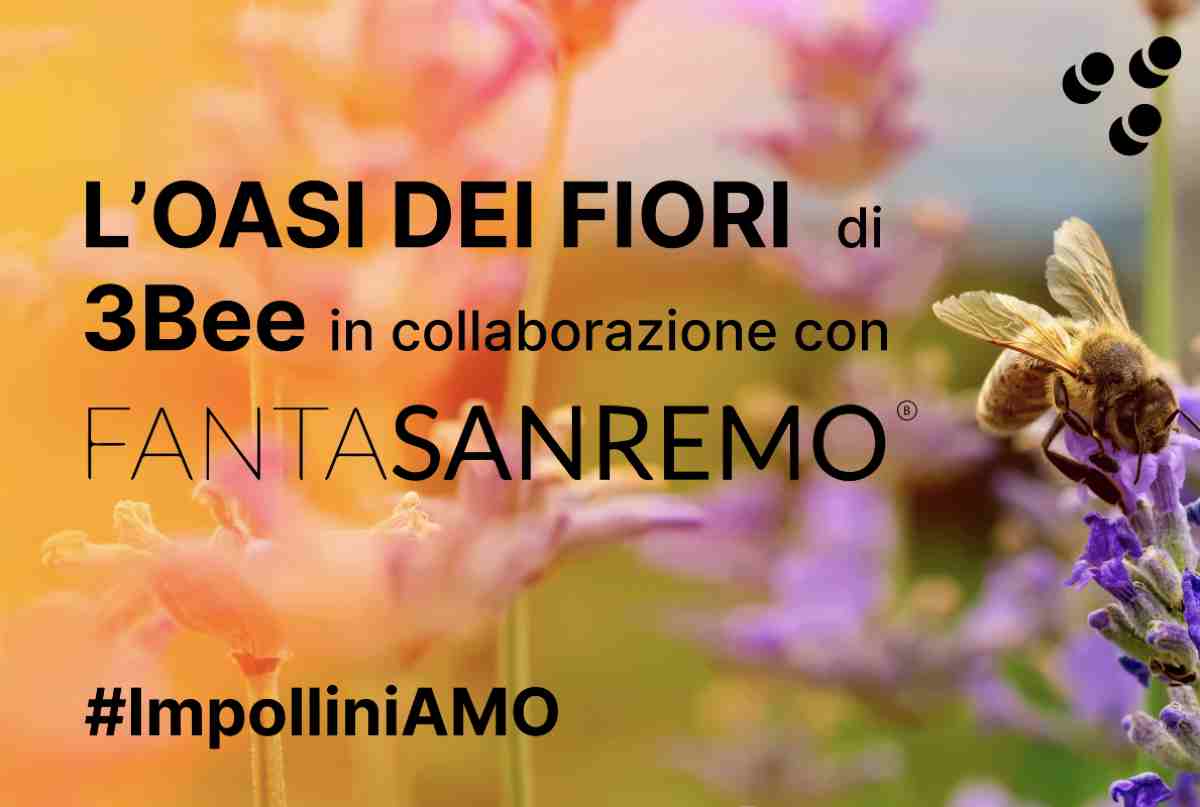 3Bee Sustainability partner di FantaSanremo