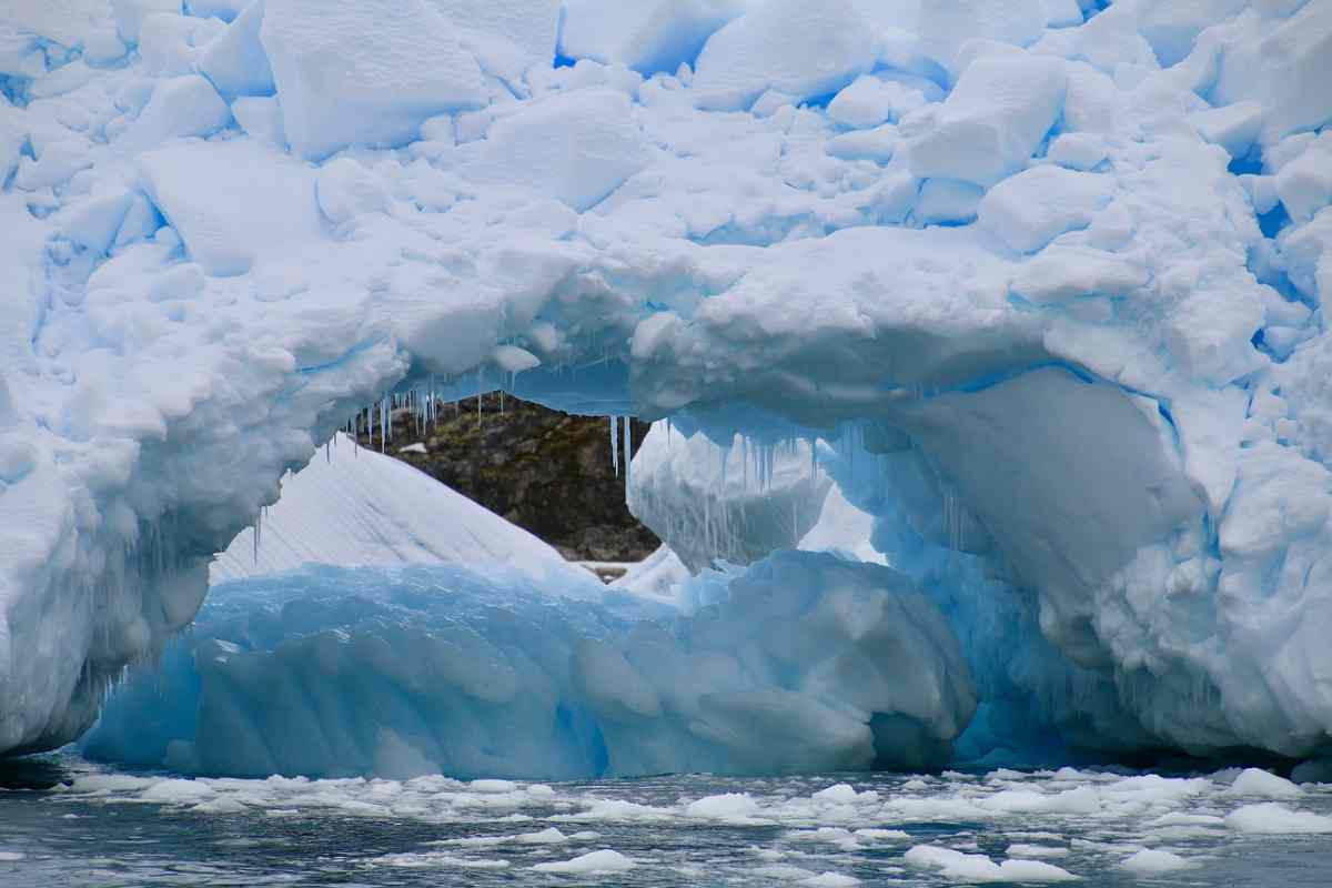 Ghiacciaio Cierva Cove in Antartide
