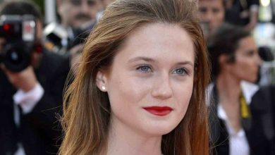 Bonnie Wright abito da sposa