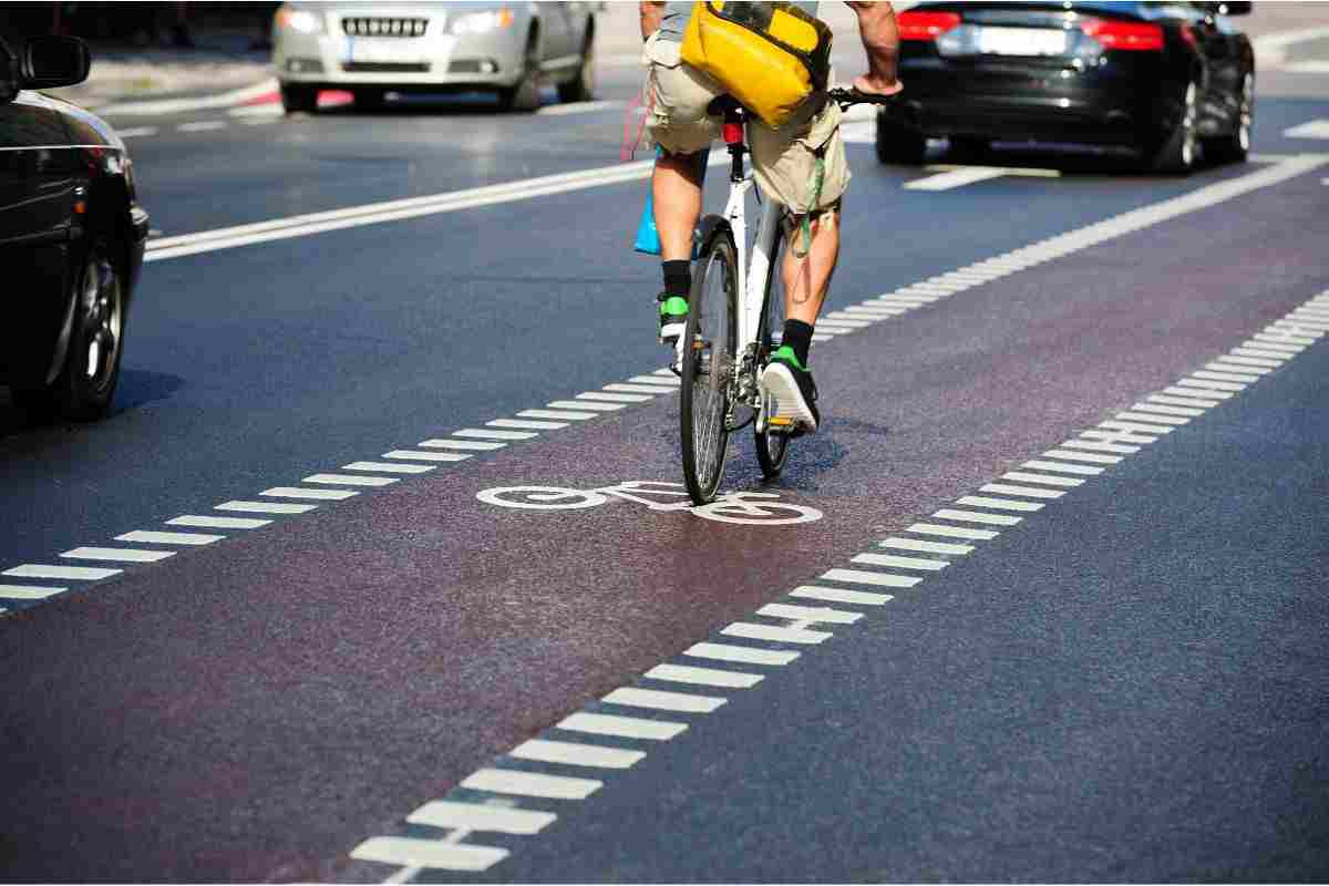 bicicletta traffico