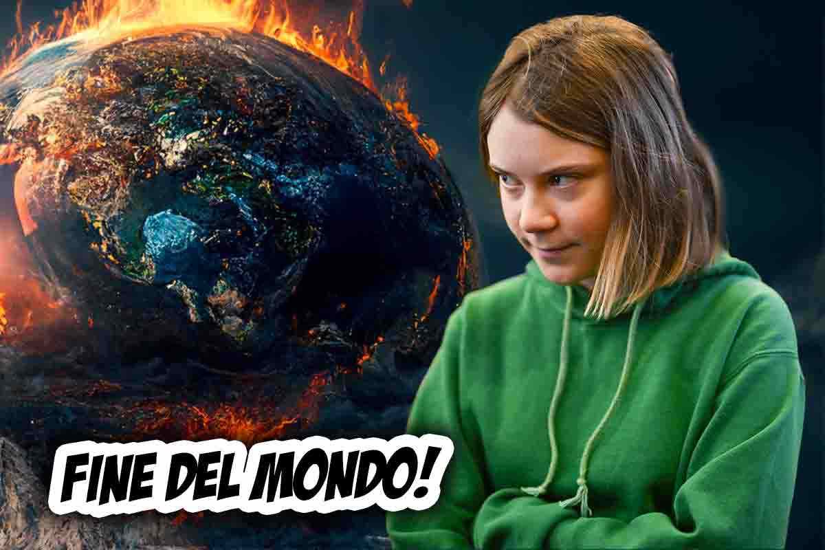 finirà il mondo in quattordici giorni, lo dice Greta Thunberg