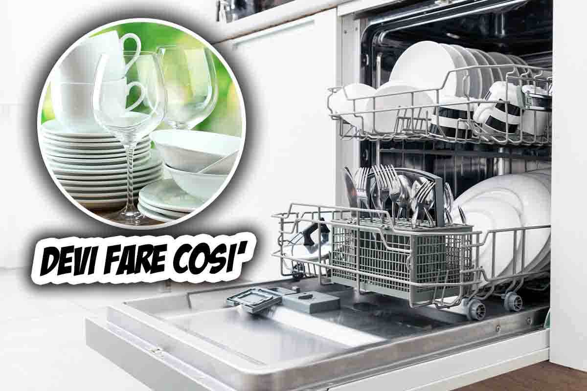Come ottenere piatti e bicchieri splendenti nella lavastoviglie