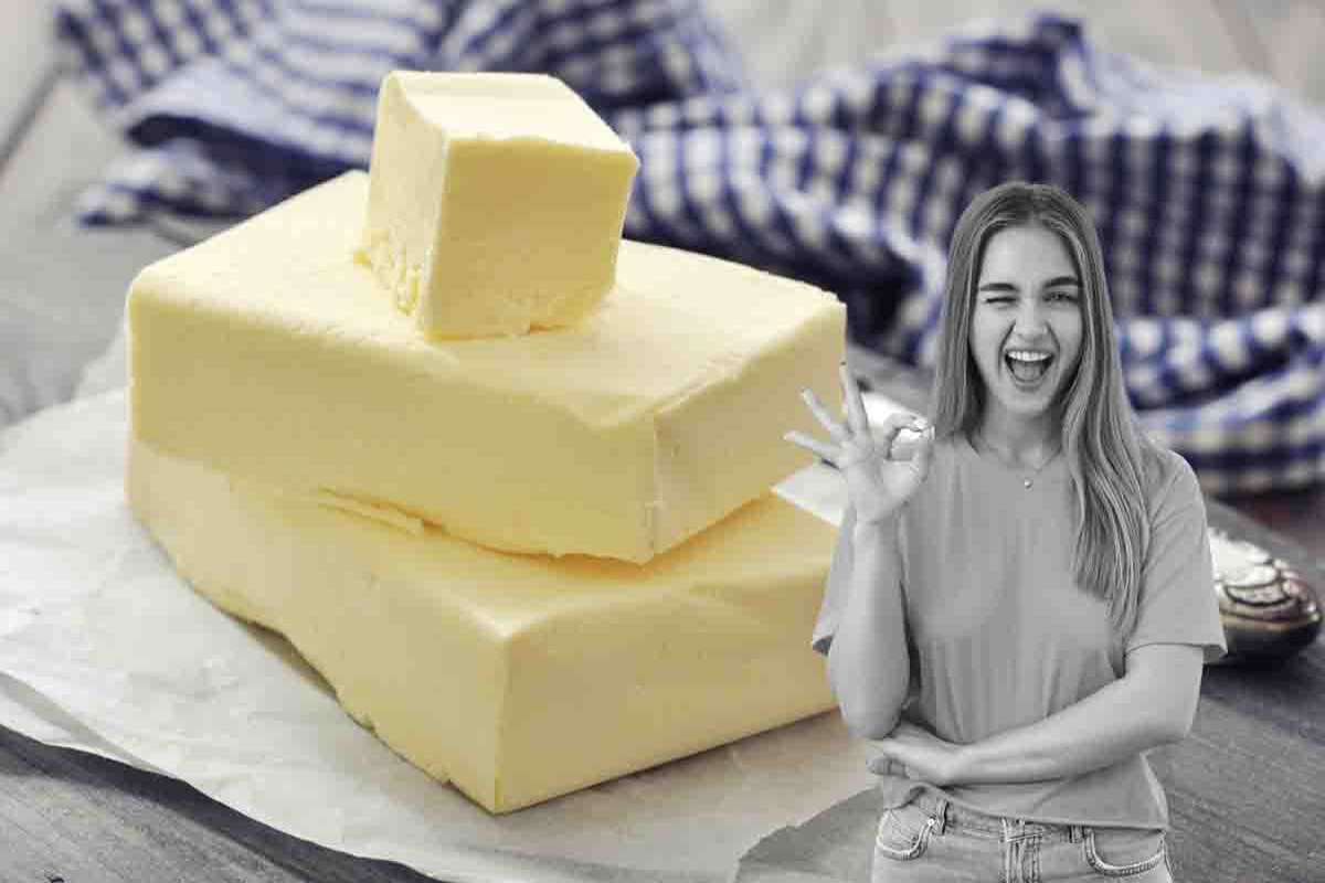 Burro fatto in casa la ricetta