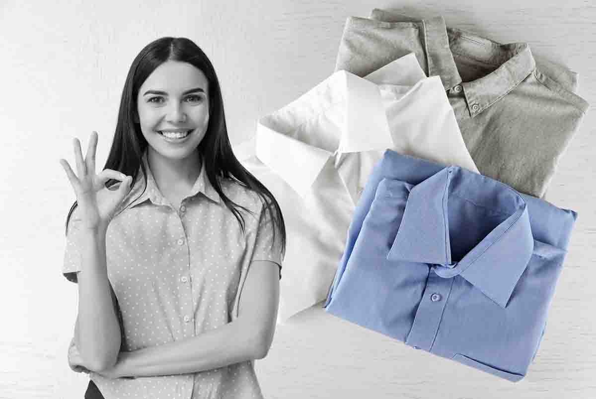 metodi efficaci per pulire colletti camicie