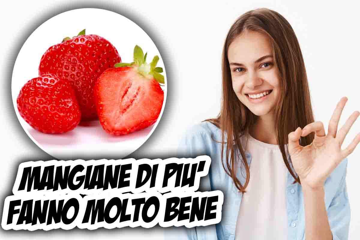 Mangiare fragole benefici