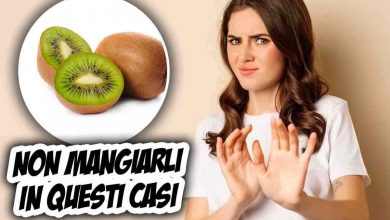 quando non mangiare i kiwi
