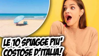 La classifica delle spiagge più costose d'Italia