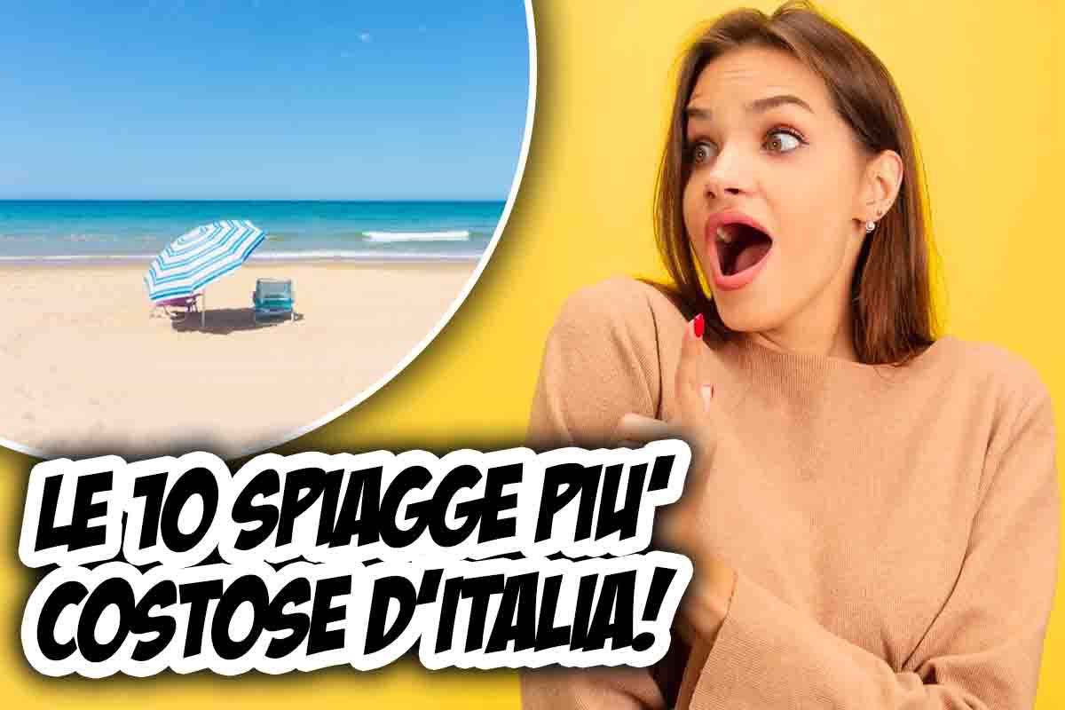 La classifica delle spiagge più costose d'Italia