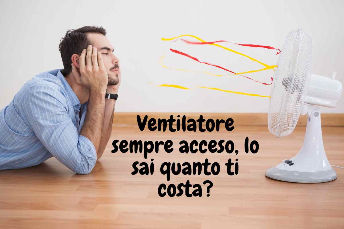 quanto consuma il ventilatore
