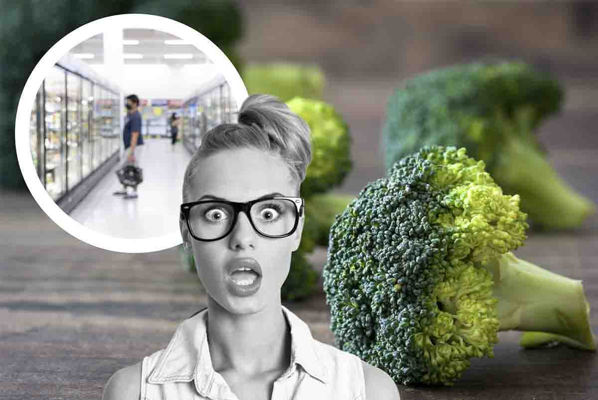 scoperto serpente nella busta di broccoli