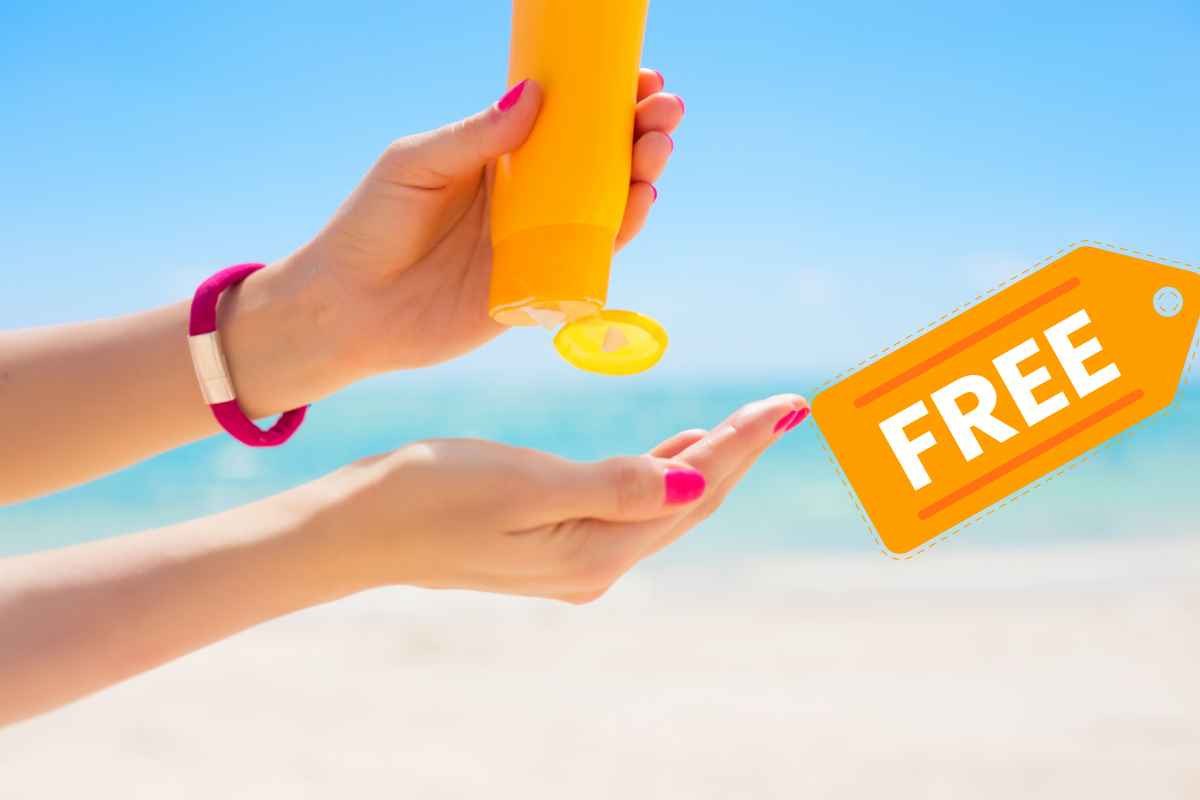 crema solare gratis in Olanda