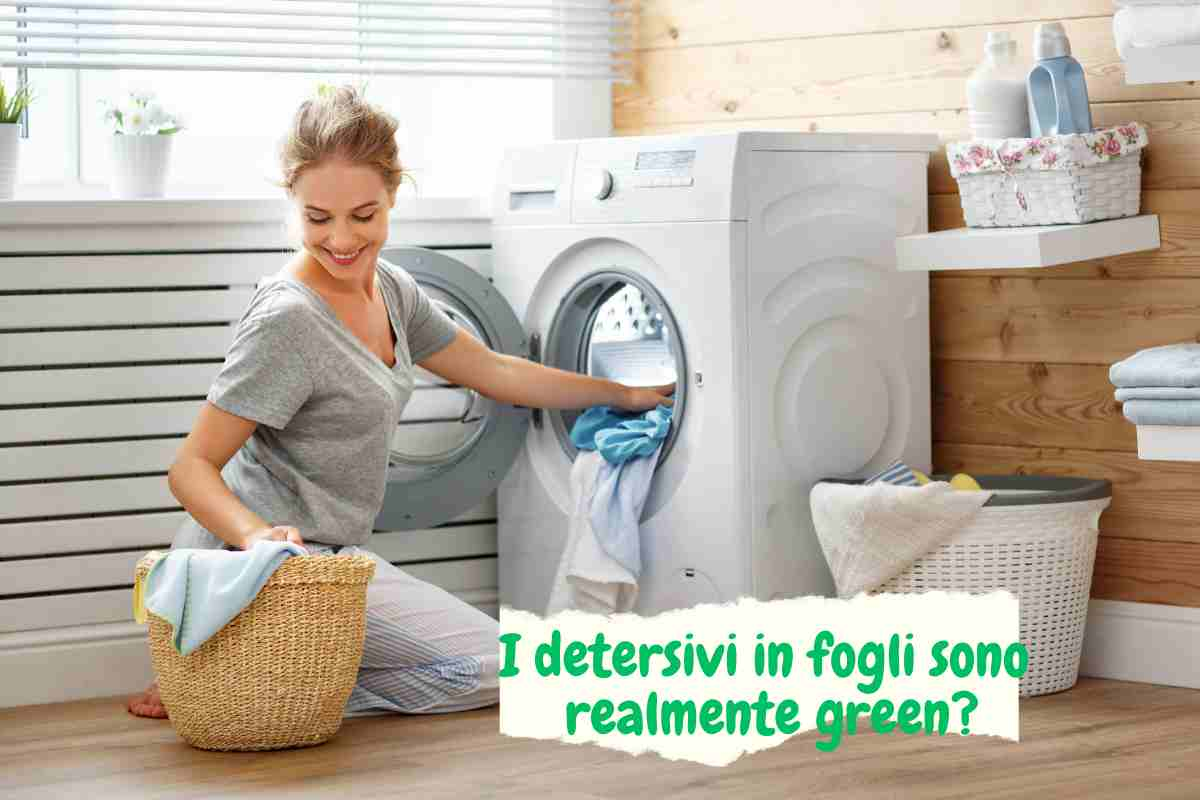 detersivo in fogli: è green?