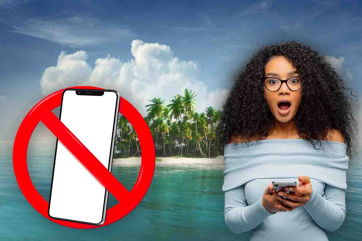 su quale isola sono vietati i cellulari?