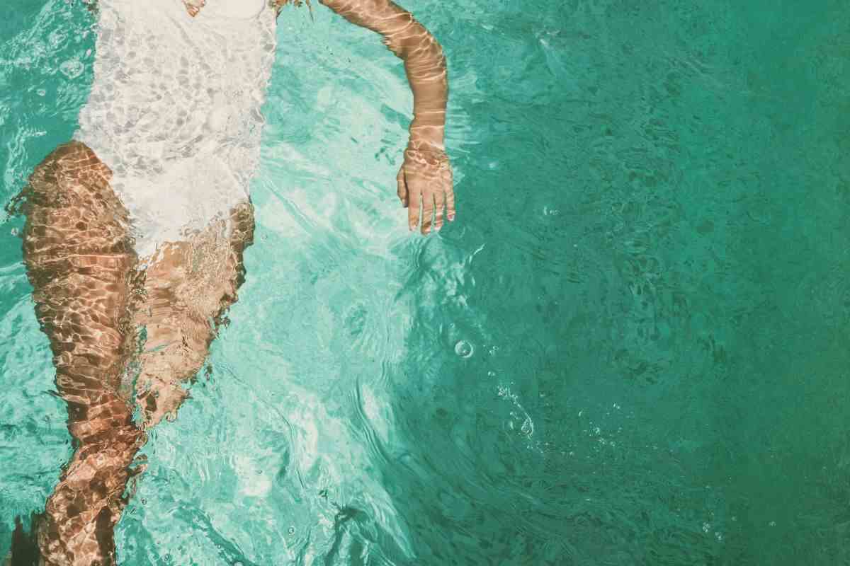 doccia prima piscina