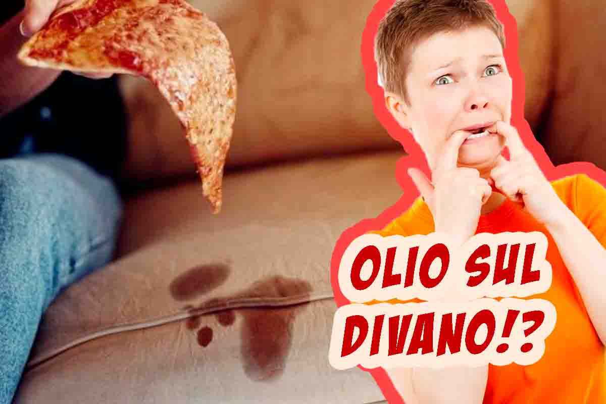 Come eliminare macchie di olio