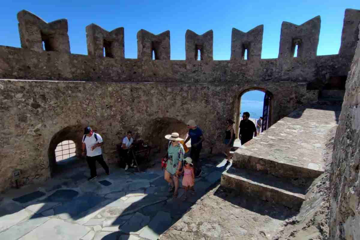 Terrazza del castello di Bourtzi