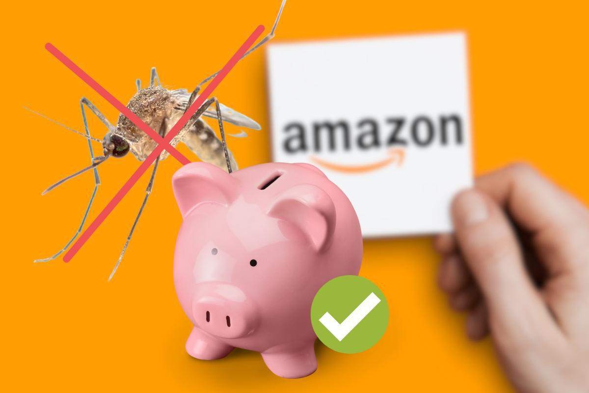 La soluzione low cost di Amazon per dire addio alle zanzare