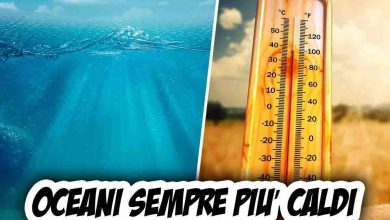 Temperatura alta negli oceani