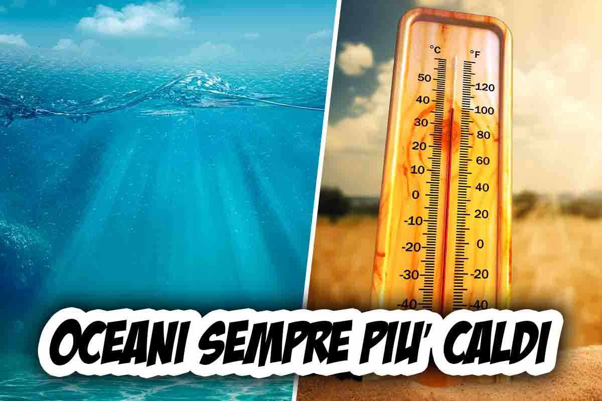 Temperatura alta negli oceani