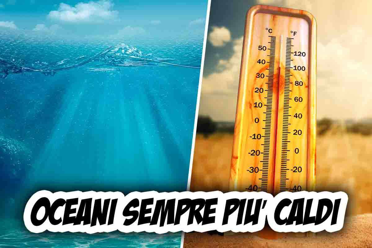 Temperatura alta negli oceani