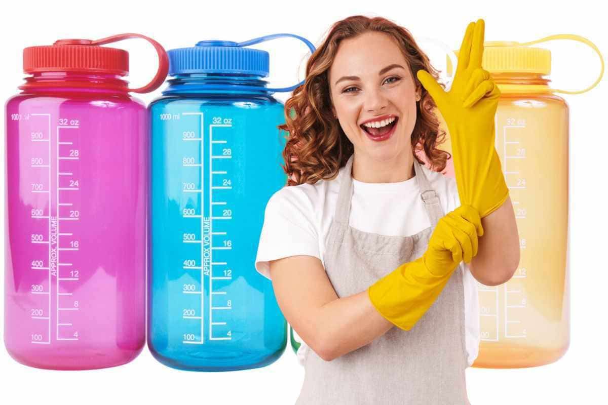 Come pulire le borracce in tutta sicurezza