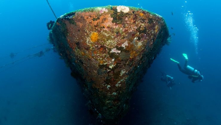 la storia del relitto del titanic italiano