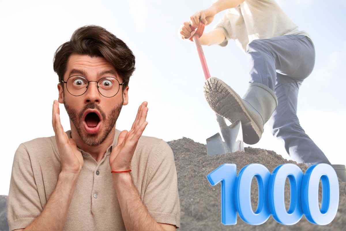 ritrovato in un terreno dopo 1000 anni