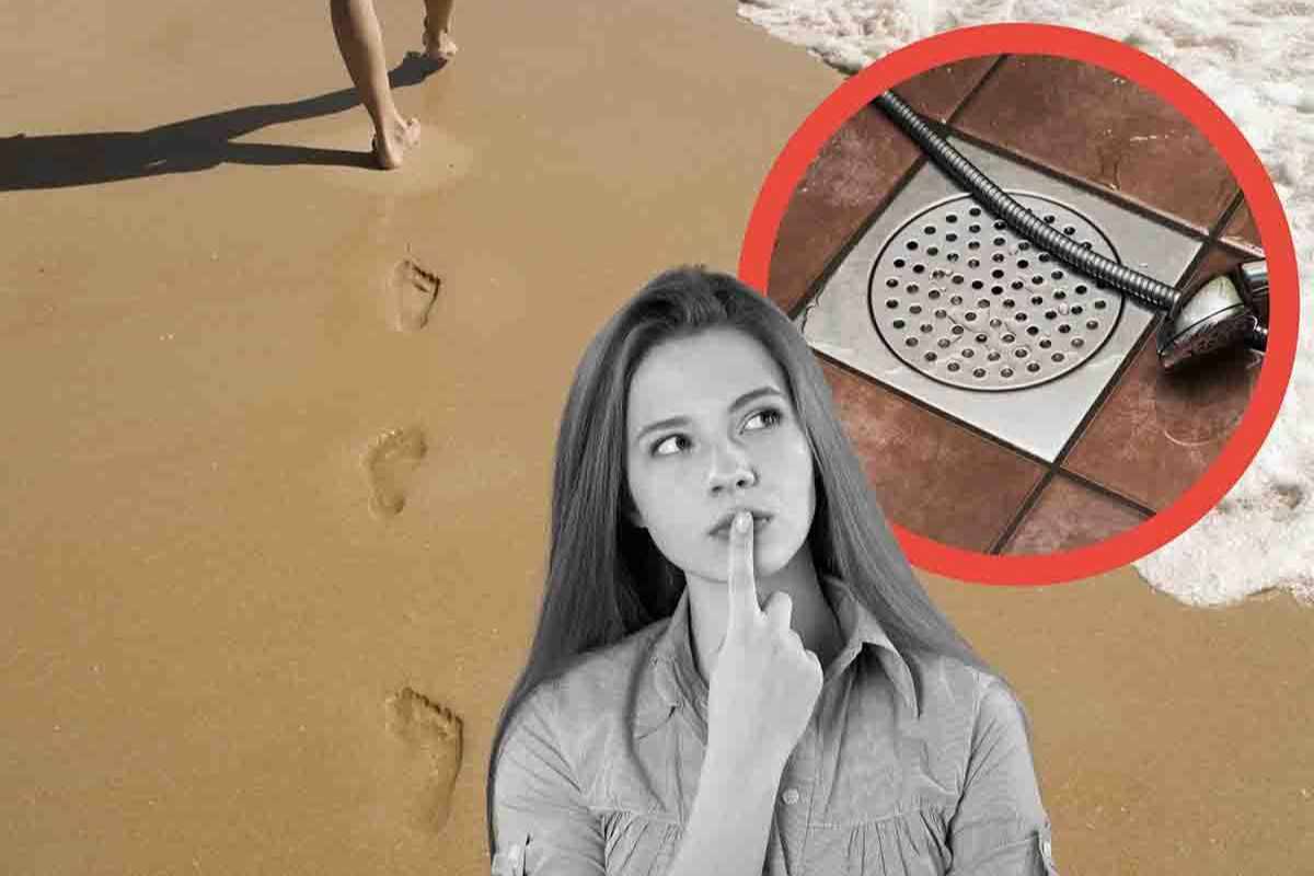 Tubo della doccia di sabbia, come risolvere