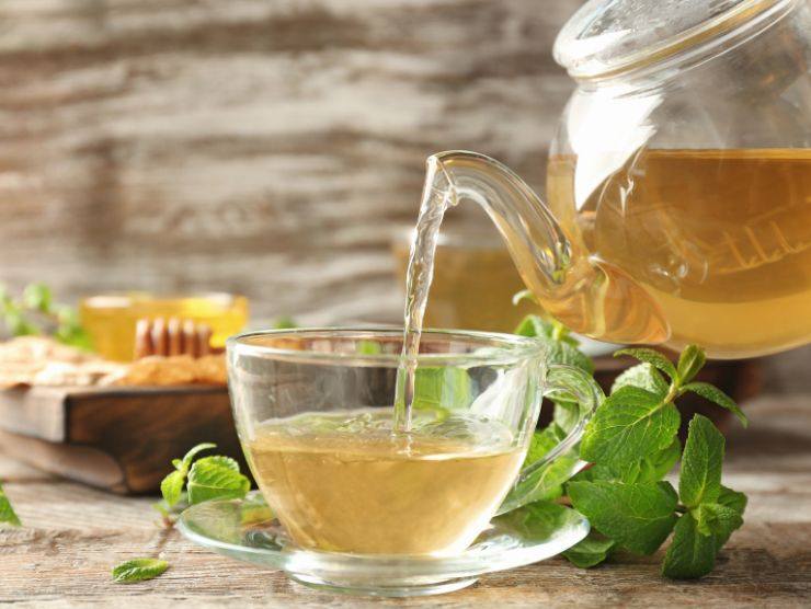 benefici bollire le foglie di menta