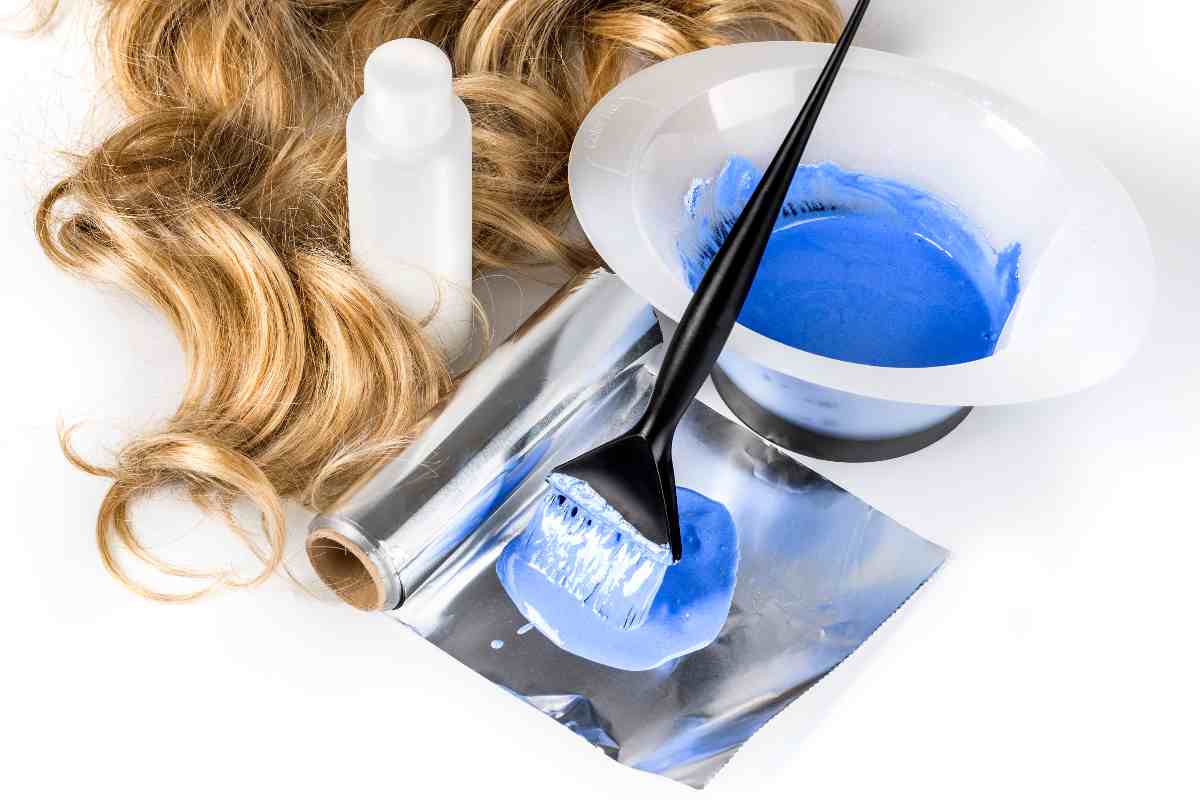Macchie di tinta per capelli