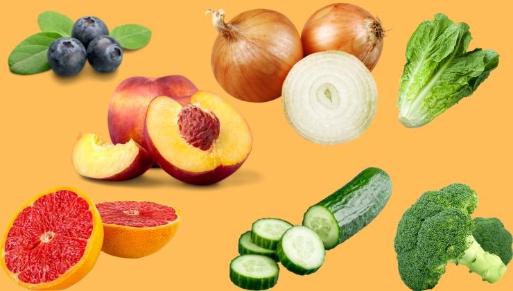Ecco la frutta e la verdura che devi preferire per dimagrire velocemente.