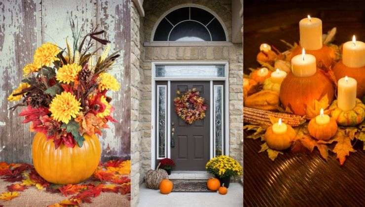 decora la tua casa con le zucche anche se non è ancora Halloween