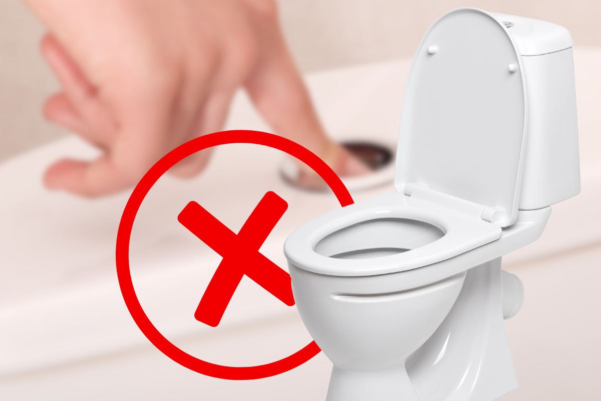 Come tirare lo sciacquone in modo corretto
