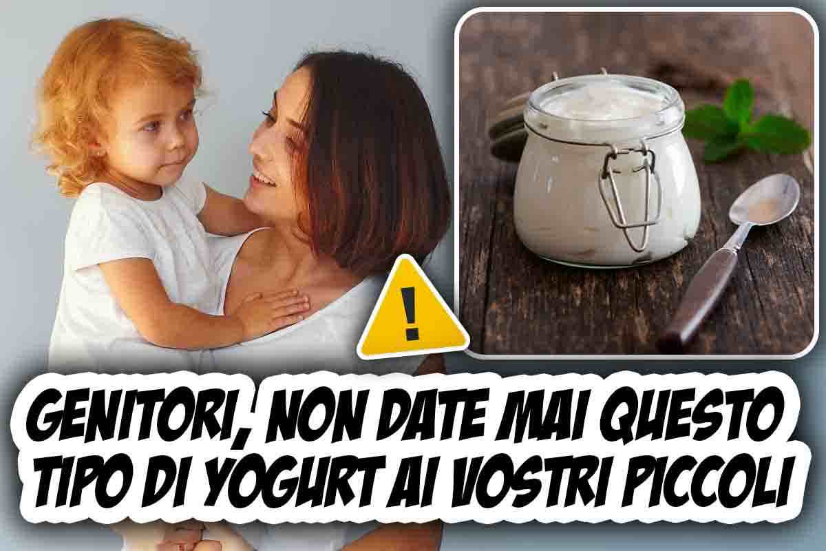 yogurt proteico sconsigliato bambini