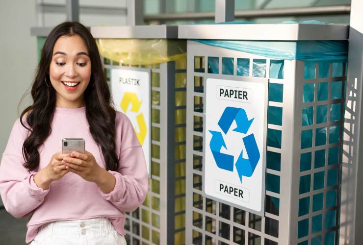 App per riciclare correttamente i rifiuti